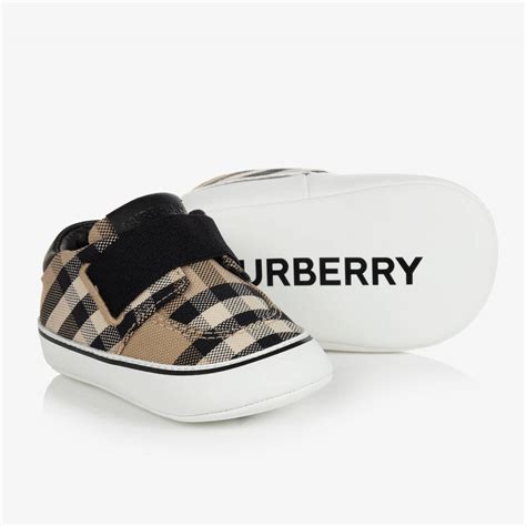 burberry baby pram shoes|burberry baby shirts.